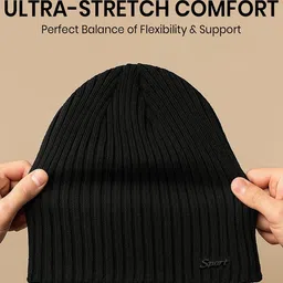 Wearslim Men Woollen Beanie image 2