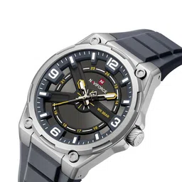Naviforce Men Dial & Straps Analogue Watch NF9260 S-GY-GY image 4