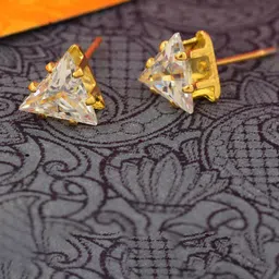 MEMOIR Gold-Plated Contemporary Studs-image-74