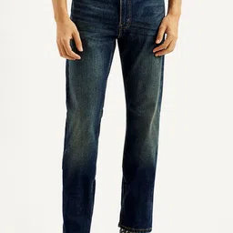 Levis Men Classic Straight Fit Mid-Rise Light Fade Stretchable Jeans-picture-10