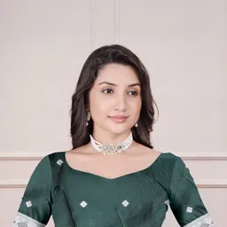 FINFOL Woven Design Zari Art Silk Handloom Banarasi Saree image 4