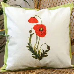 Sangria Set of 2 Cotton Square Cushion Covers image 2