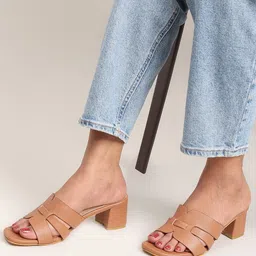 Nysah Leather Comfort Sandals with Laser Cuts-picture-29