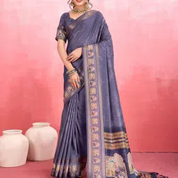 Mitera Kalamkari Pure Silk Saree image 2