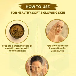 HerbsLand Set Of 2 Pure & Natural Mulethi Powder - 100 g Each image 4