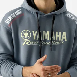 Crazymonk Men Printed Hooded Sweatshirt image 4