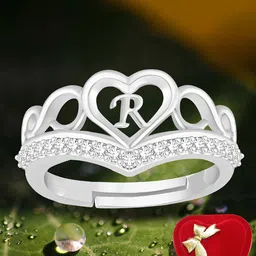 Heer Collection AD-Studded Adjustable Finger Ring image 1