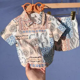 NAAMJAP Kids-Unisex Pure Cotton Printed Clothing Set-picture-54