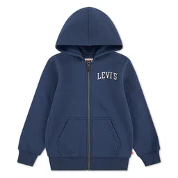 Levis Boys Solid Hooded Front-Open Sweatshirt-image-15