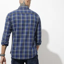 The Roadster Life Co. Checked Pure Cotton Casual Shirt image 3