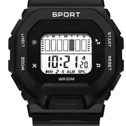 SELLORIA Unisex Dial & Bracelet Style Straps Digital Watch DashBlk image 4