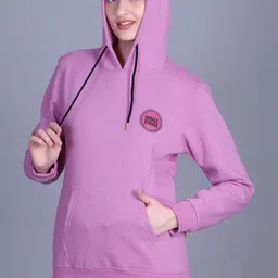 Deefab Women Printed Hooded Sweatshirt-picture-29