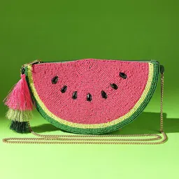 Voylla Women Embellished Half Moon Sling Bag-picture-15