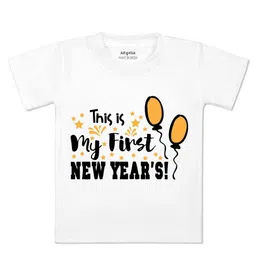 Arvesa Kids Typography Printed Applique T-shirt-picture-55