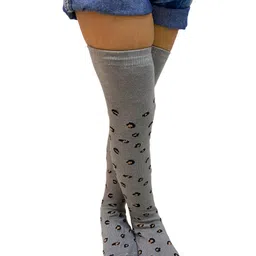 NESKA MODA Kids Cotton Booties With Long Socks image 3