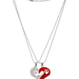 J.S ENTERPRISES Heart Shaped Pendants with Chains-picture-31