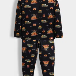 Orange Sugar Unisex Kids Printed Night suit-picture-35