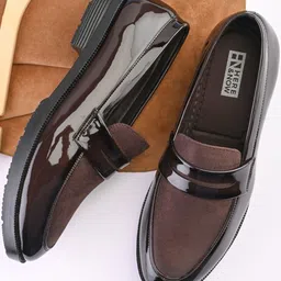HERE&NOW Men Brown Semi Casual Formal Shoes-picture-37