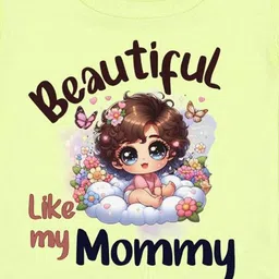 Arvesa Beautiful Like My Mommy Printed Bodusuit image 2