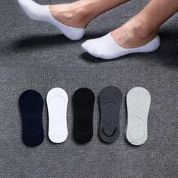 MJE Pack Of 5 Shoe Liners Socks image 4