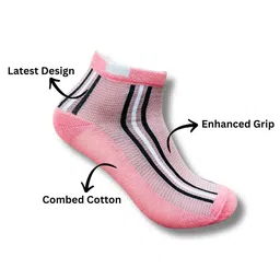 HRX by Hrithik Roshan Women Pack Of 5 Assorted Ankle-Length Socks image 2