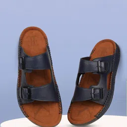 EZOK Men Leather Comfort Sandals image 1