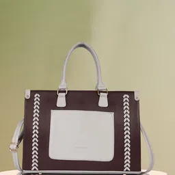 STARWINGS Structured Tote Bag with Applique-picture-43