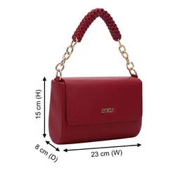 Lookout fashion Structured Shoulder Bag with Tasselled image 3