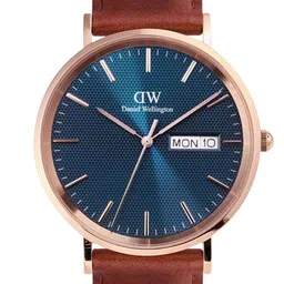 Daniel Wellington Men Dial & Leather Straps Analogue Watch DW00100830K image 5