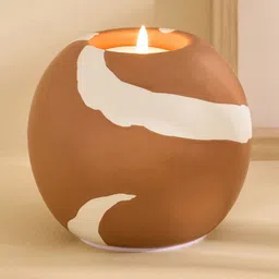Home Centre Brown Candle Holder-picture-22