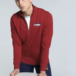Puma Men Solid Long Sleeves Bomber Jacket-picture-23