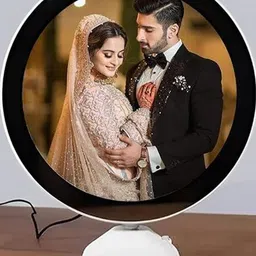 ASIDEA White 1 Pieces Plastic Table Photo Frames-picture-43