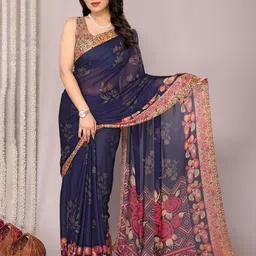 KALINI Floral Printed Saree-picture-18