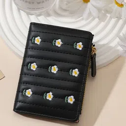 VALERIE Women Floral Embroidered Two Fold Wallet-picture-33