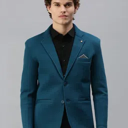 SHOWOFFFF Slim-Fit Single Breasted Blazer-picture-30