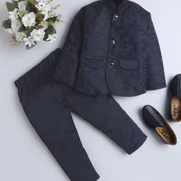 BAESD Boys Printed Blazer & Trouser image 1