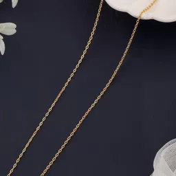 SZN Set Of 2 Gold-Plated Enamelled Minimal Chains image 2