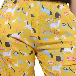 GAB Women Pack Of 2 Printed Regular Fit High-Rise Shorts image 4