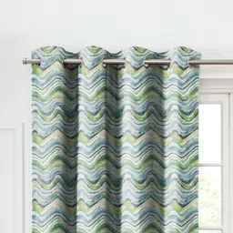 CASABLEU Set of 2 Dexter Matty Room Darkening Long Door Curtain image 3