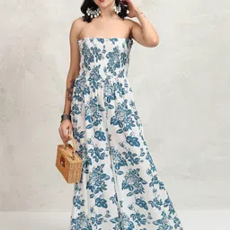 Vishudh Floral Printed Basic Jumpsuit-picture-14
