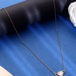 KACY Silver-Plated Necklace Chain-image-0