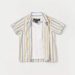 Juniors by Lifestyle Boys Striped Casual Shirt-picture-30
