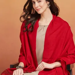 Fabindia Woven Design Pure Woollen Shawl image 3