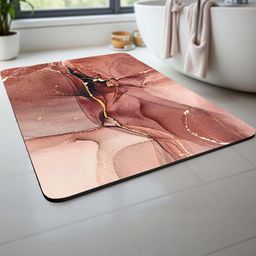 IVAZA Pink 1850 GSM Silicone Bath Rugs-picture-47