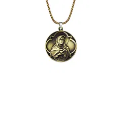 THE MEN GIFT Mother Mary Pendant With Chain image 4