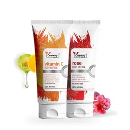 Oneway Happiness Set Of 2 Vitamin C & Rose Body Lotion - 100 ml Each-picture-26