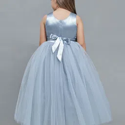 Toy Balloon kids Embellished Net Fit & Flare Maxi Dress image 3