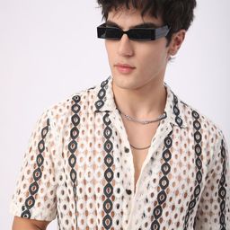 VASTRADO Men Classic Chevron Opaque Casual Shirt-picture-26