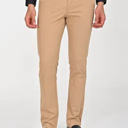 Indian Terrain Men Brooklyn Slim Fit Formal Trousers-picture-17