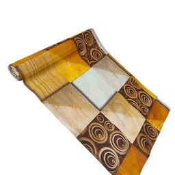 Mopak Decor Brown Set of 1 Regular Shelf Liner Organisers image 4